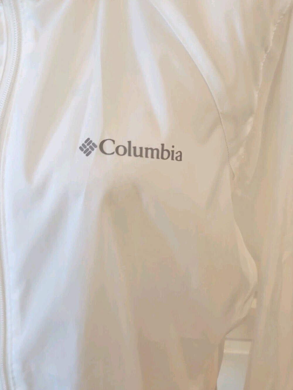 Columbia White Omni-Shield Lightweight Jacket NWT L - Picture 5 of 6